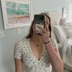 Brandy Melville wrap top